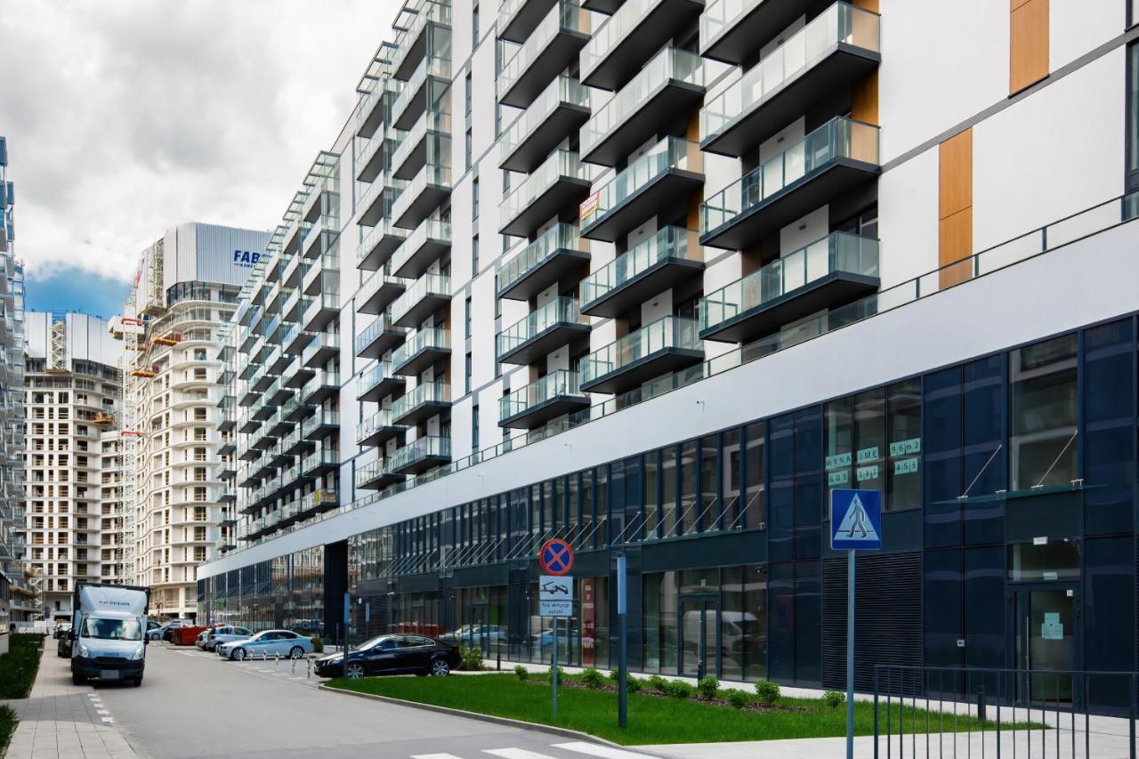 Apartments With Parking Warsaw Business Center By Noclegi Renters Luaran gambar