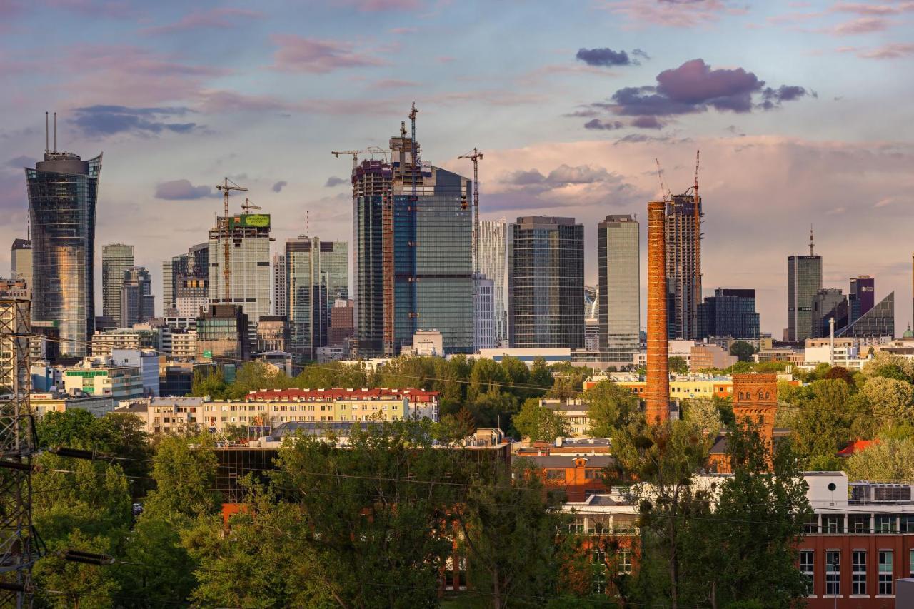 Apartments With Parking Warsaw Business Center By Noclegi Renters Luaran gambar