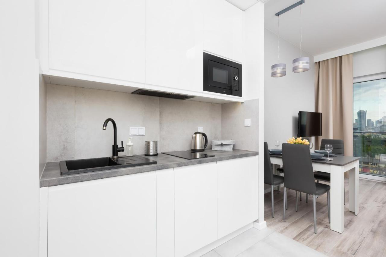 Apartments With Parking Warsaw Business Center By Noclegi Renters Luaran gambar