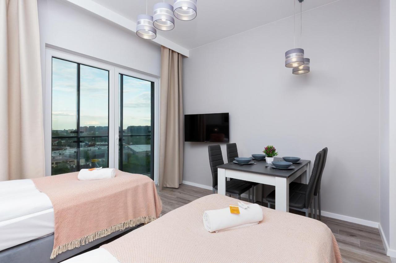 Apartments With Parking Warsaw Business Center By Noclegi Renters Luaran gambar