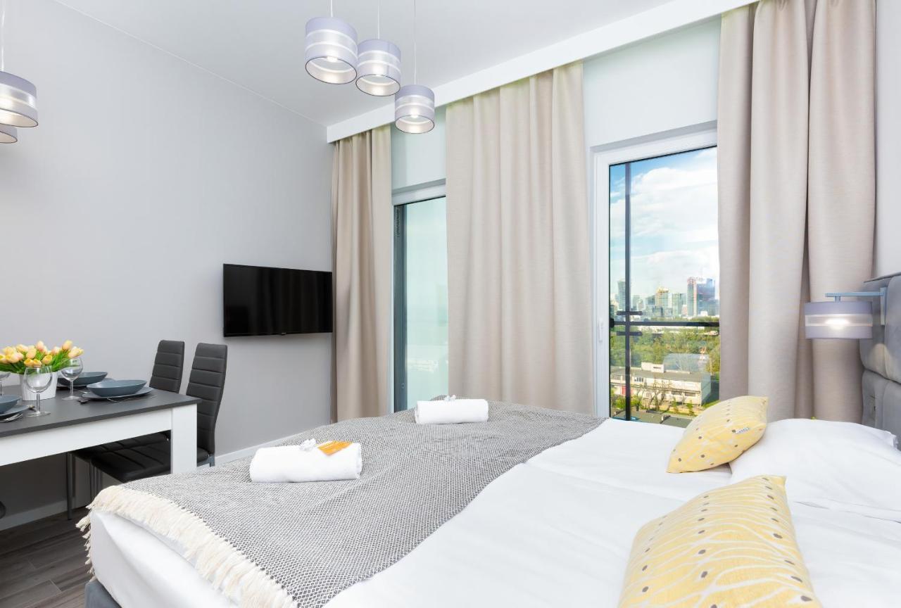 Apartments With Parking Warsaw Business Center By Noclegi Renters Luaran gambar